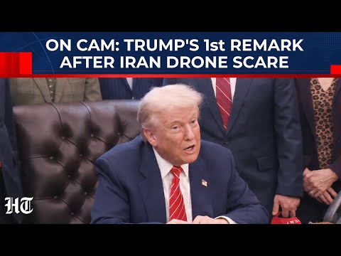 'Midnight Hammer...': Trump's 1st Remark As US Downs Iran Drone After Scary Ordeal In Arabian Sea