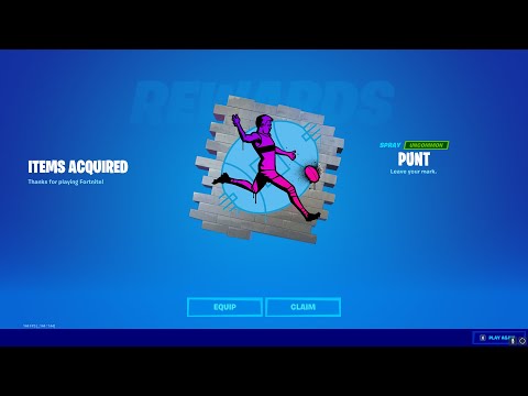 FORTNITE HOW TO UNLOCK FREE AFL ITEMS! FORTNITE AFL COMMUNITY BATTLES!