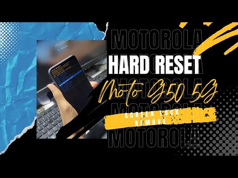 Unlock Your MOTOROLA Moto G50 Bypass Screen Lock & Hard Reset with Recovery Mode | Tutorial !