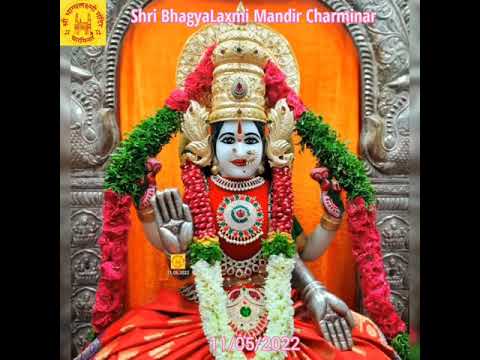 AAJ 11/05/2022 KA ALANKAR.#bhagyalaxmimandircharminar