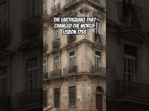 The Earthquake That Changed The World: Lisbon 1755