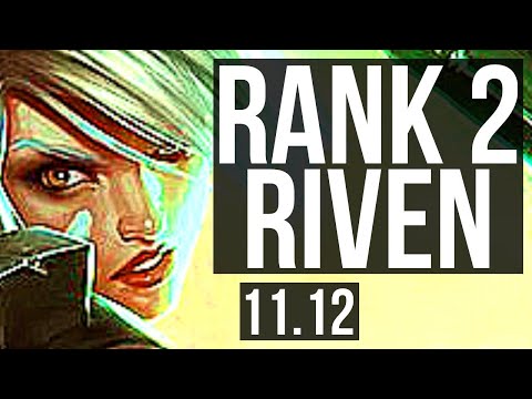 RIVEN vs JAX (TOP) | Rank 2 Riven, 2.9M mastery, 7 solo kills, 1000+ games | BR Challenger | v11.12