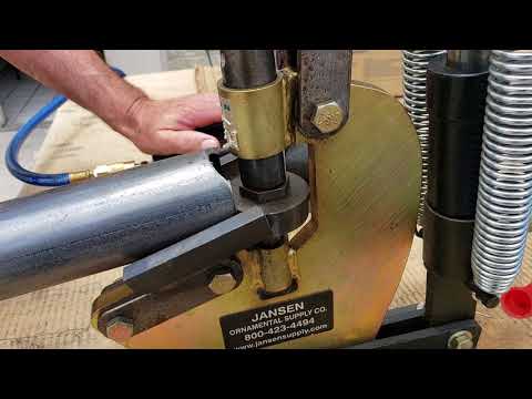 Hydraulic Pipe Notcher