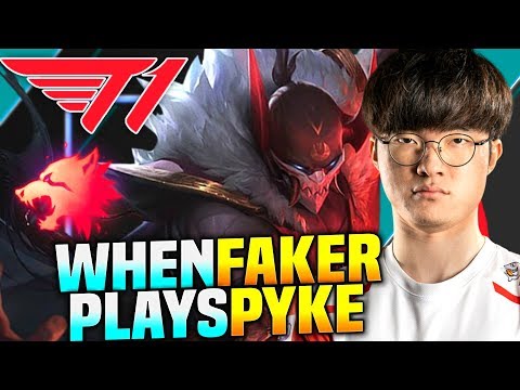 SKT T1 FAKER PICKS PYKE SUPPORT! - SKT T1 Faker Plays Pyke vs Zielan Support! | Season 2020 KR SoloQ