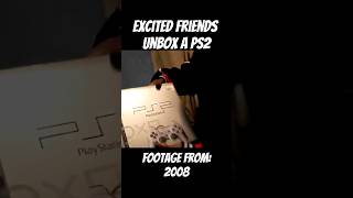 Download lagu Friends unboxing a PlayStation 2 in 2008 mp3