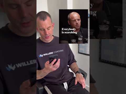 Preview for Willers Coaching talking about drinking YouTube Short