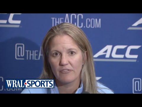 UNC HC Courtney Banghart: "Guess what the [NC State] games are now on ESPN."