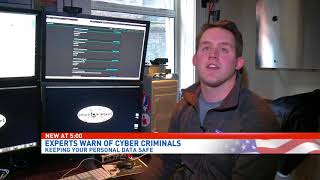 Internet security experts warn of cyber criminals stealing and selling personal data