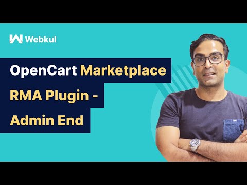 OpenCart Marketplace RMA Admin Config. - Overview