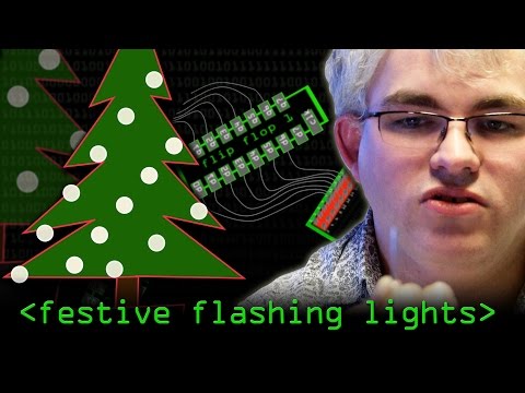 Festive Flashing Lights - Computerphile Video
