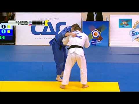 Judo European Open Budapest 2013: Alon SASSON (ISR) - Mihael ZGANK (SLO) Bronze [-90kg]