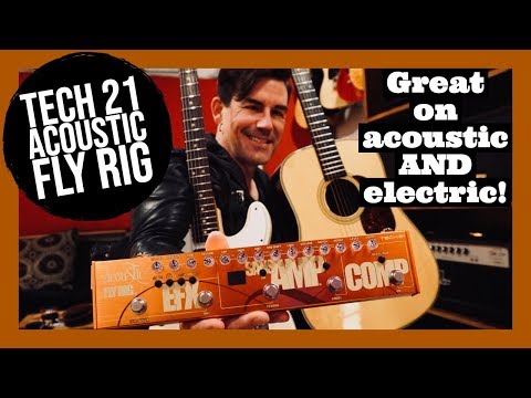 FX FOR CLEAN ELECTRIC, and ACOUSTIC! Tech21 ACOUSTIC FLYRIG