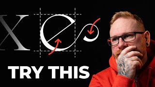 Make your logo lettering look more professional