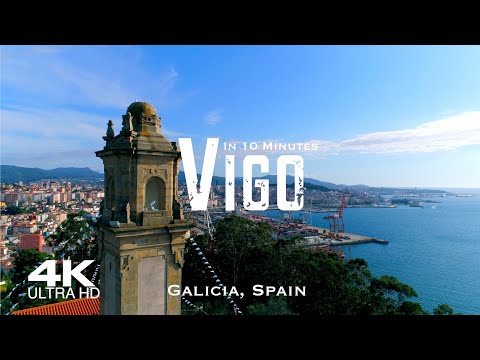 VIGO 🇪🇸 Drone Aerial 4K Drones Lavadores Sárdoma | Galicia Spain España