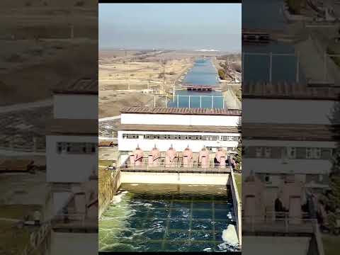 Северо Крымский канал, ЗАПУЩЕНА насосная станция, Днепровская вода в Крыму