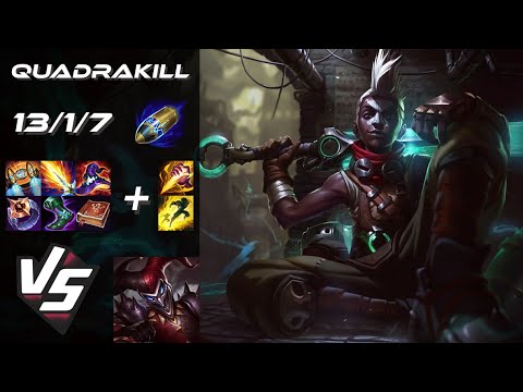 JUNGLE Ekko vs Shaco [QUADRAKILL] - NA Challenger Patch 14.16