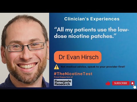 Low-dose Nicotine-- Dr Evan Hirsch & the Toxic 5