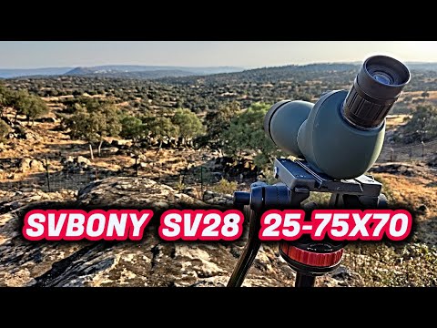SVBONY SV28 25 75X70 hasta a un 1KM | TELESCOPIO TERRESTRE