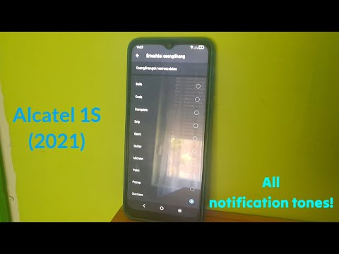 Alcatel 1S (2021) - All notification tones!