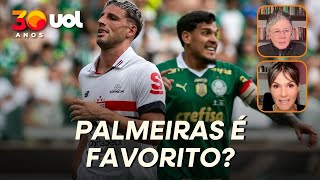 'PALMEIRAS, COM TIME IDEAL, É FAVORITO CONTRA O SÃO PAULO’, MILLY E ALICIA PROJETAM CHOQUE-REI
