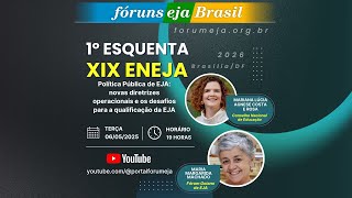 1º Esquenta XIX ENEJA 2026 | Brasília-DF