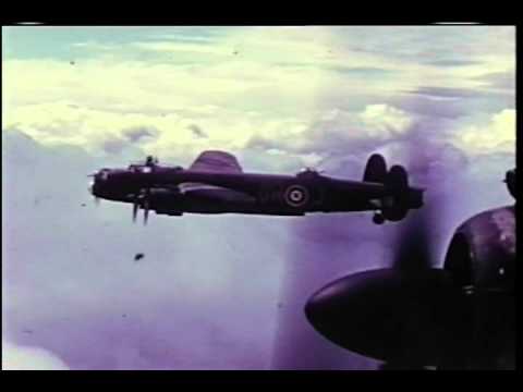 Avro Lancaster Bomber - Rare WWII Colour Film of the Lancaster
