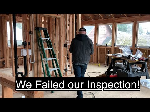 We Failed our Inspection!  |  Mechanical and Plumbing Rough In