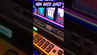 Who out there bets $5,000 on a slot machine? #shorts #slots #jackpot