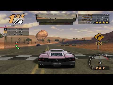 Need for Speed: Hot Pursuit 2, 8 Laps Outback - Ferrari F50 NFS Edition