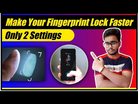 How To Make Any Fingerprint 🔓 Faster🔥|| Make Your Fingerprint Lock Faster 📱||  Make Fingerprint Fast