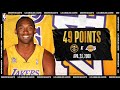 Kobe S 49 PTS Leads Lakers To Game 2 W NBATogetherLive Classic Game
