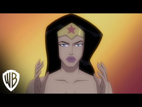 wonder woman animated warner bros movies