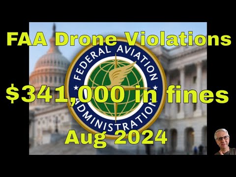FAA Drone Violations $341,000 in Fines - YouTube