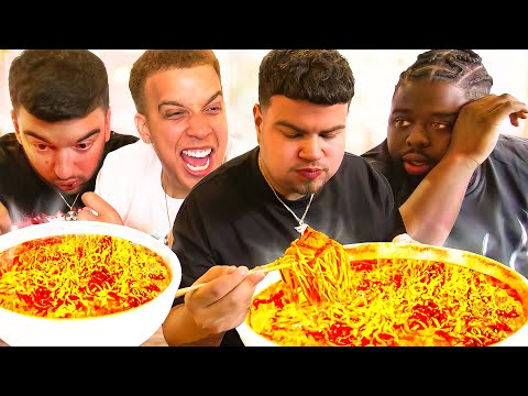 $10,000 WORLDS SPICIEST RAMEN CHALLENGE! 🔥 Nuke Squad Vs Food