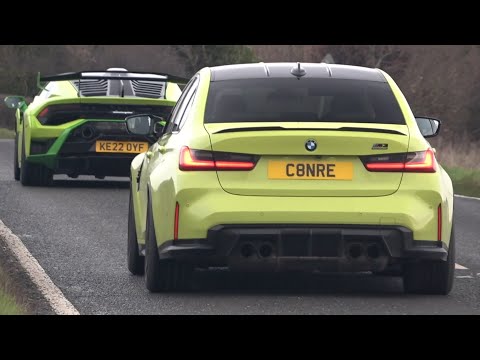 Modified Cars Leaving a Car Show (New Year’s Day Car Meet @ The Motorist)!!!