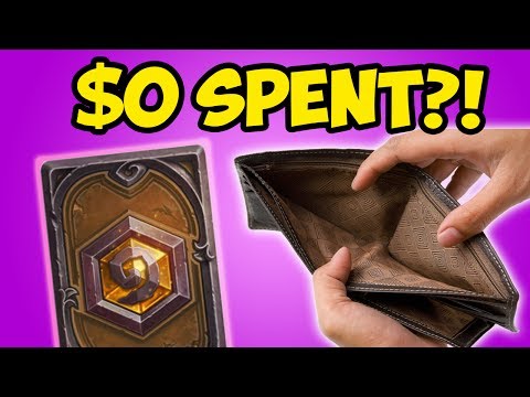 [Hearthstone] Reaching Legend with a F2P Deck! (Journey to Un'Goro)
