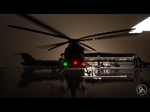 ARQIBERTO Helicopter Hangar | Cinematic Animation VR