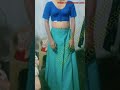 Crossdresser Dress Change Saree To Frock Night Sleeping Time