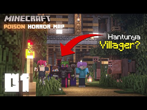 Minecraft Poison Horror Map Multiplayer Part 1 - MINECRAFT MAP INI MIRIP GAME OUTLAST!