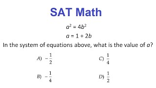 SAT Math