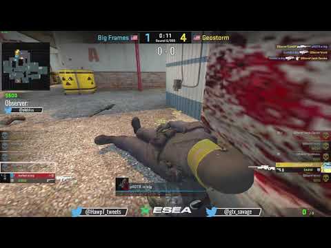 Highlight: ESEA Advanced Playoffs - Big Frames vs GeostormGG #2