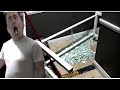 CRAZY BOYFRIEND SHATTERS GLASS DESK