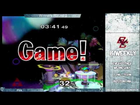 BC Biweekly 3: Winner's Round 2 - Pink (Sheik/Fox) vs. Jury (Peach)