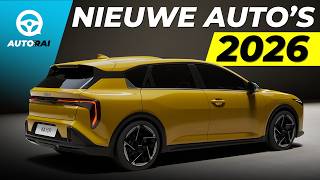 Deze 40 nieuwe auto’s komen in 2026 naar Nederland! - AutoRAI TV