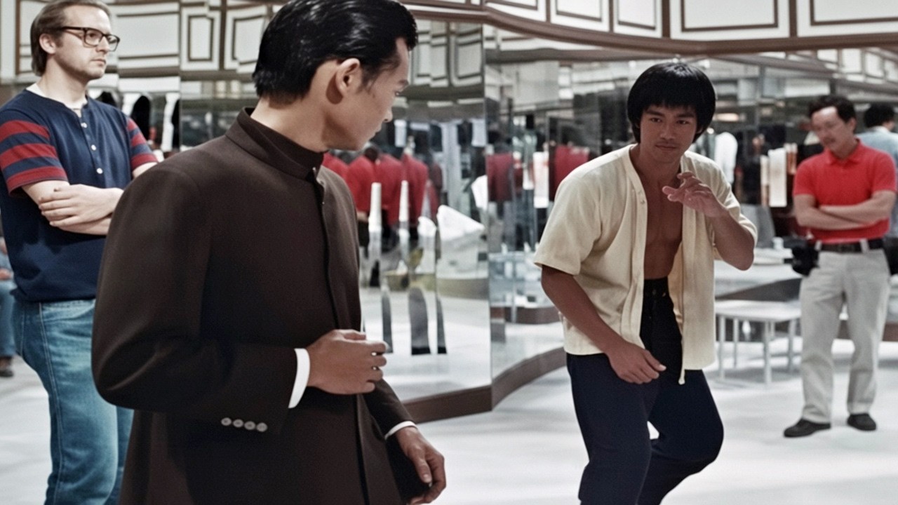 We FINALLY Have Footage Of Bruce Lee's REAL Fight Against Stunt Double In 1973!【FULL FIGHT】