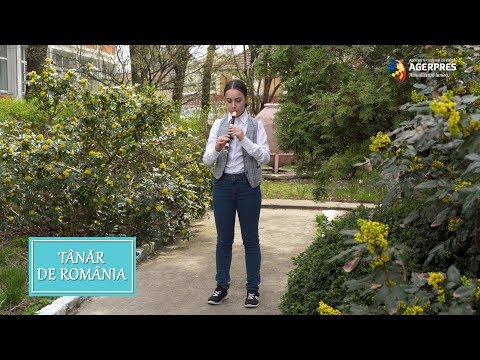 Tânăr de România: Premianta care a învățat singură să cânte