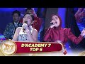 Penuh Elegan Duel Super Panas Mila X Mutia Tunjukkan Kualitasnya Di Top 6 D Academy 7 Top 6