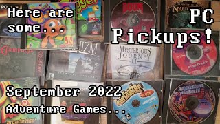 Some PC Pickups from September!