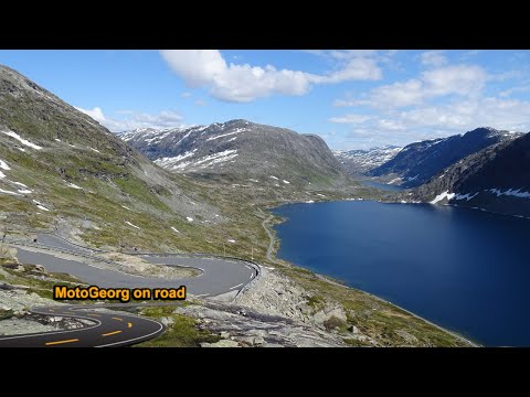 Norwegen / Geiranger Skywalk Dalsnibba und Geiranger Pass - Skandinavien mit Motorrad - Teil7