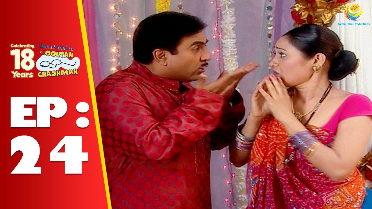 SE 01 EP 24 -  Daya Ke Manat Ke Waje Jethalal Pe Aayi Musibat ! | Taarak Mehta Ka Ooltah hashmah